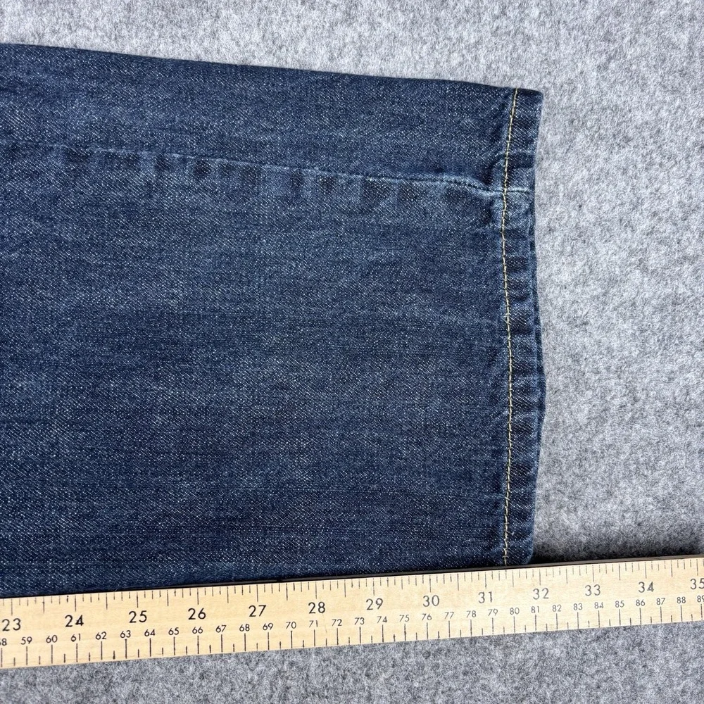 Levi's 559 Jeans Mens 36x34 (Fits 36x32) Relaxed Straight Dark Wash Classic Blue